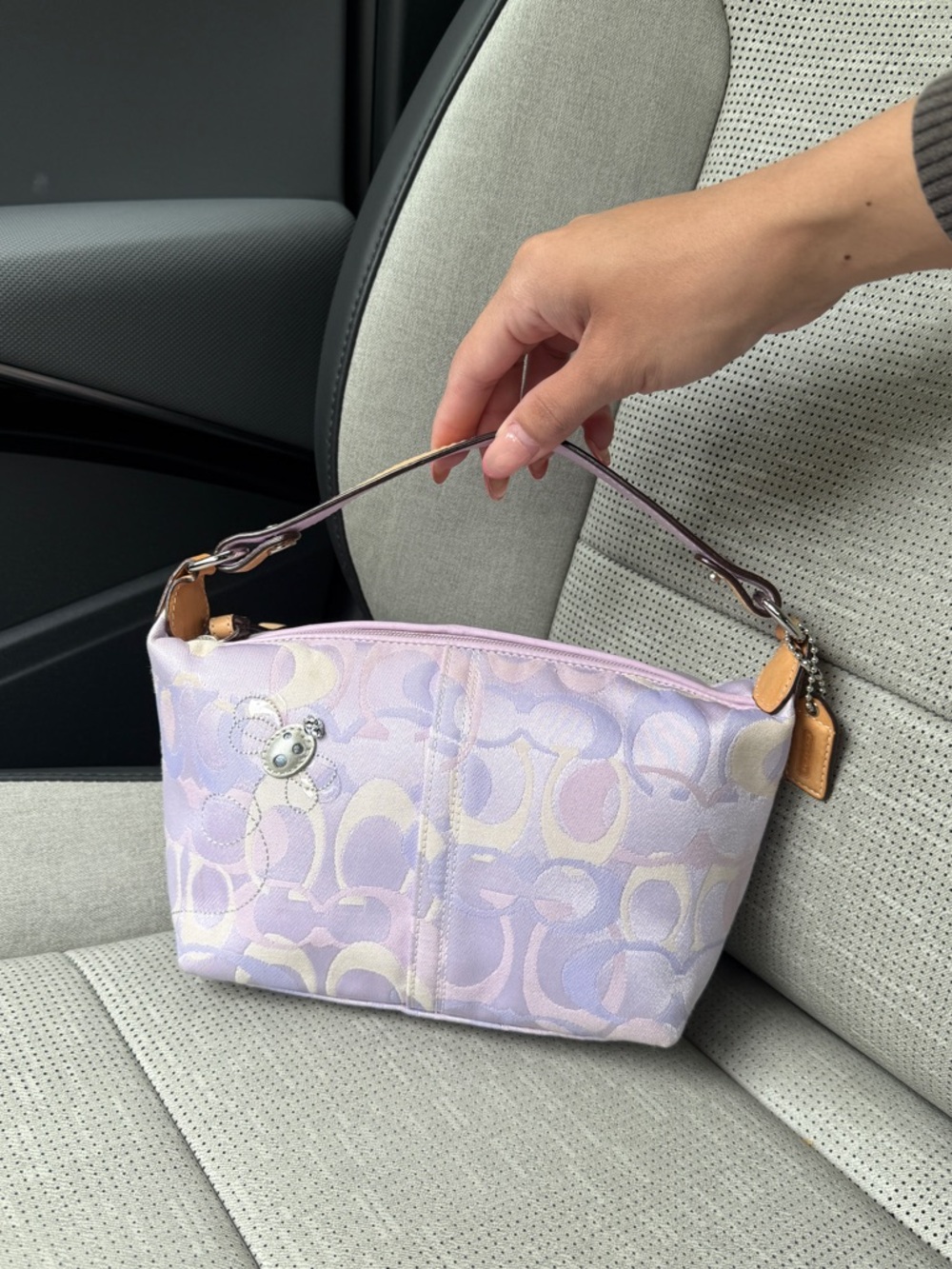 Coach Purple Optic Ladybug